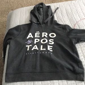 An Aeropostale hoodie